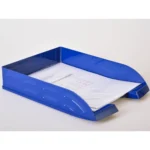 Tray, polica za dokumenta, PVC, horizontalna, plava - Slika 2