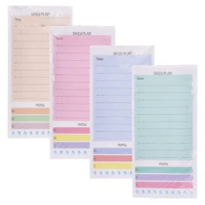 Planner daily, mapa za planiranje, dnevna, 8x16,5cm, 48 lista, miks