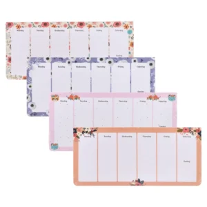 Planner weekly, mapa za planiranje, nedeljna, 26x12cm, 48 lista, miks