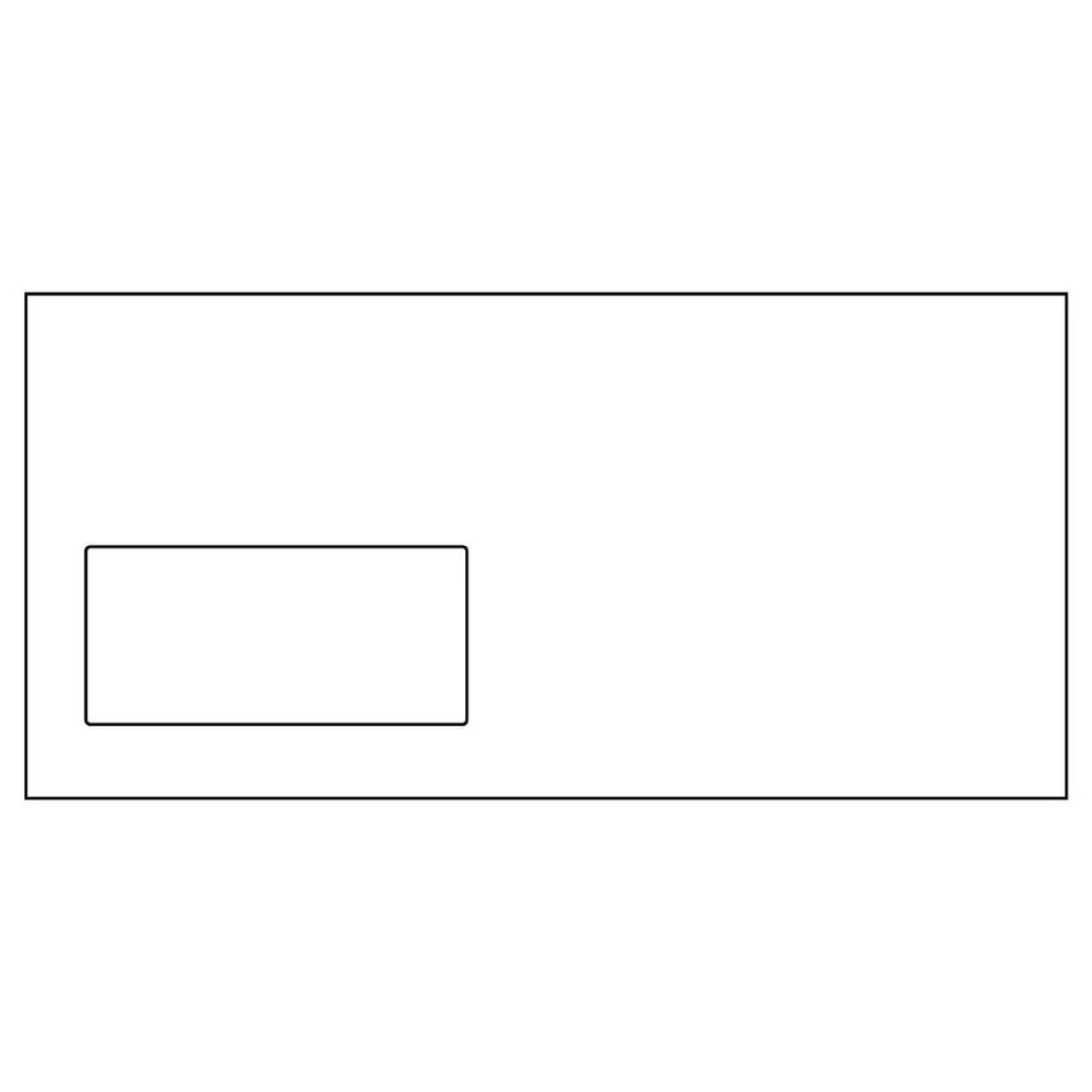 488017_001.webp Brief, koverta LP, 114 x 229, samolepljiva, bela - Slika 1