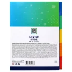 Divide, pregradni listovi, pvc, A4, miks, 5K