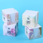 Tops, kocka u kutiji, bela, miks, 80 x 80mm, 600 lista - Slika 2
