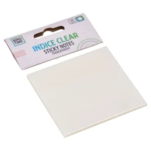 Index Clear, blokčić, samolepljiv, 50 lista, transparent - odaberite boju
