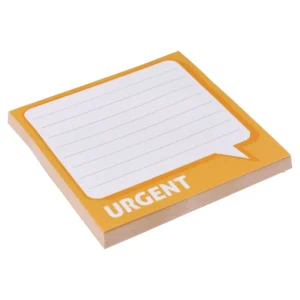 Index fun, blokčić, samolepljivi, 76x76mm, 50 lista, narandžasta