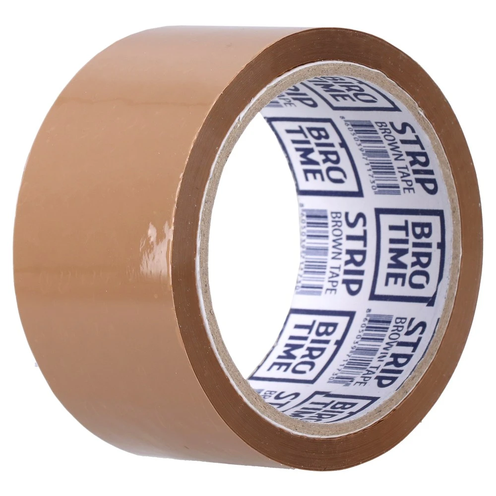 491000_001.webp Strip, selotejp, 48mm X 50m, braon - Slika 1
