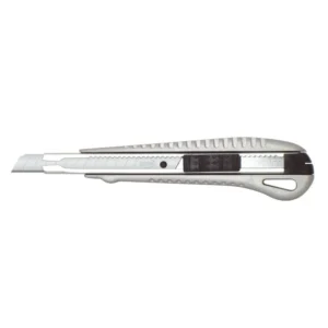 Messer, skalpel, metalni, 9mm, siva