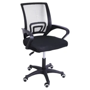 Chaise, radna stolica, crna, 61x51x(81-94)cm