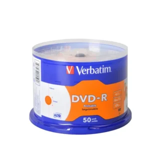DVD-R, 4.7GB, 16x, printable, Verbatim