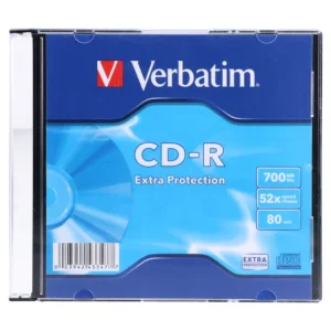 CD-R, 700MB, 52X, slim kutija, Verbatim