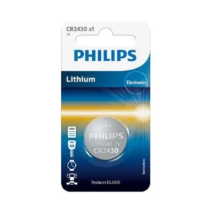 Lithium Cell, baterija, CR2430, Philips