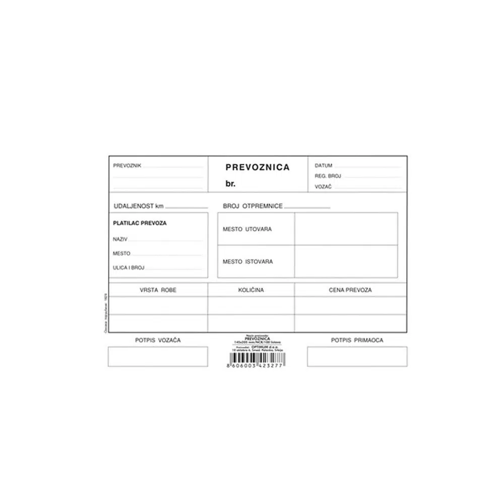 498057_001.webp Receipt, blok prevoznica, ncr, A5 - Slika 1