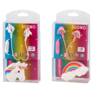 Tune vibe, slušalice sa mikrofonom, flamingo i jednorog