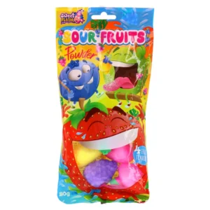 Jelly, gumena bombona, Sour Fruit, miks, 80g