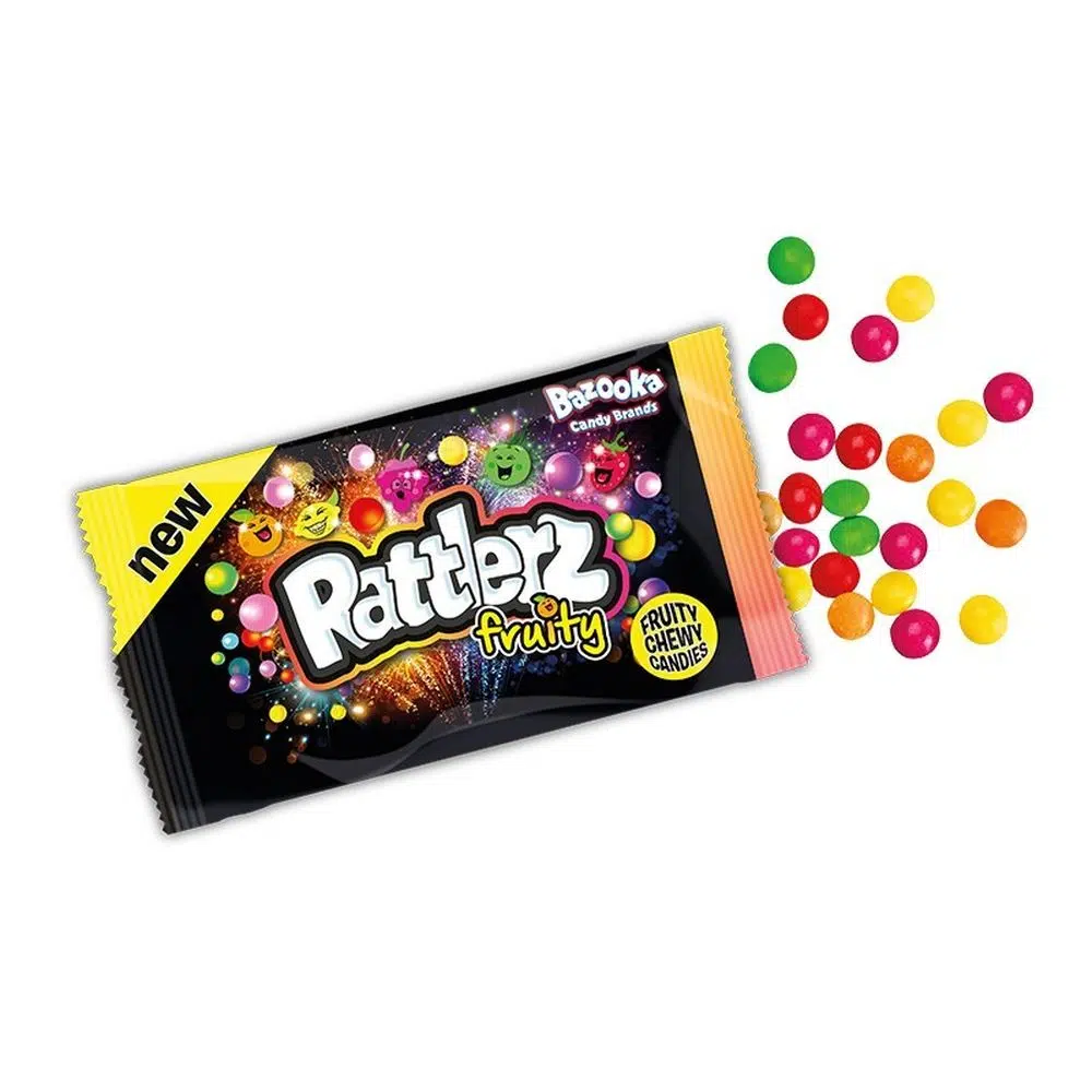 511020_001.webp Rattlerz, slatka tvrda bombona, mix, 40g - Slika 1
