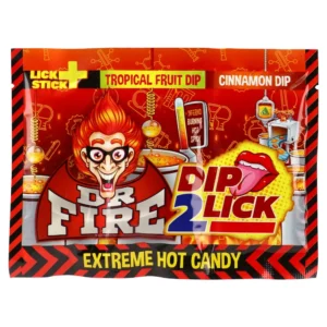 Dr. Fire, tvrde bombone sa tečnim slatkišem, Dip 2 Lick, 18g