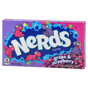 Nerds, tvrde bombone, grožđe i jagoda, 141g