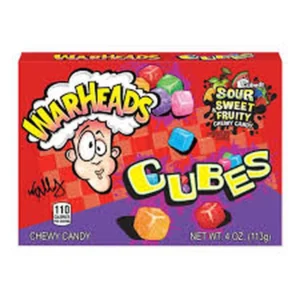 Warheads, gumene bombone, Cubes, 113g