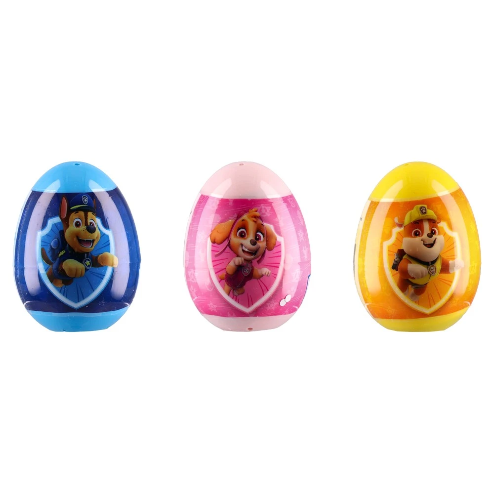 512002_001.webp Super Surprise, jaje sa stikerima i bombonama, Paw Patrol, miks, 10g - Slika 1