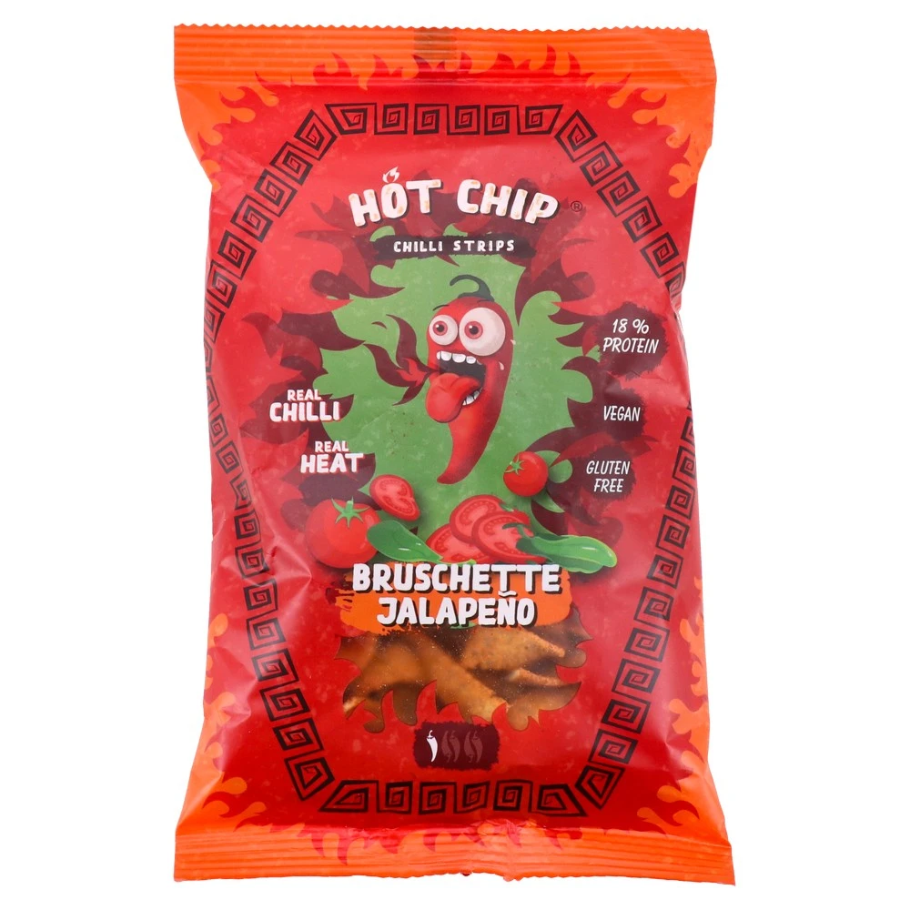 515018_001-1.webp Hot Chip, čips štapići, Bruschette Jalapeno, 80g - Slika 1