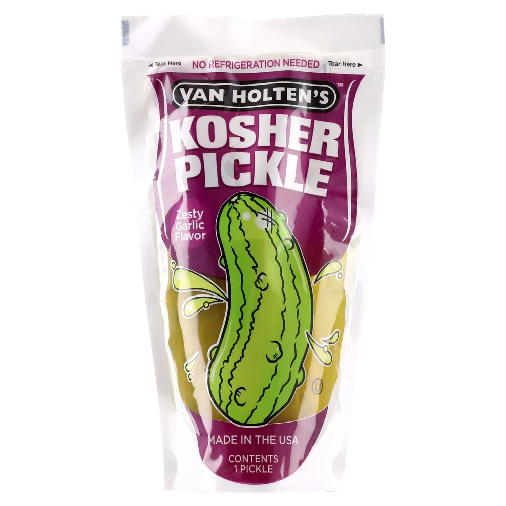 515040_001.webp Van Holtens, kiseli krastavac, Kosher pickle, 280g - Slika 1