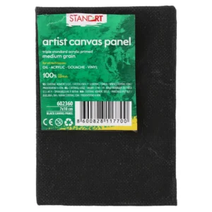 Standart panel, canvas, crna - odaberite dimenziju