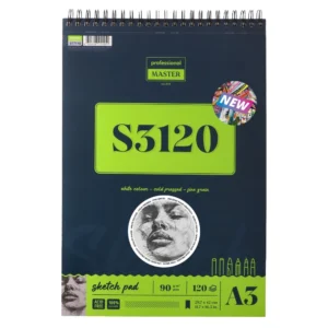 Master S, sketch, blok za skiciranje, spirala - odaberite format