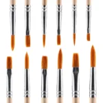 Pop brush, četkica, set, miks, naylon, 12K