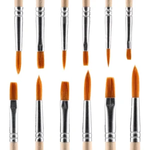 Pop brush, četkica, set, miks, naylon, 12K
