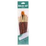 Pop brush Vermeer, četkica, set, miks, braon, 7K - Slika 2