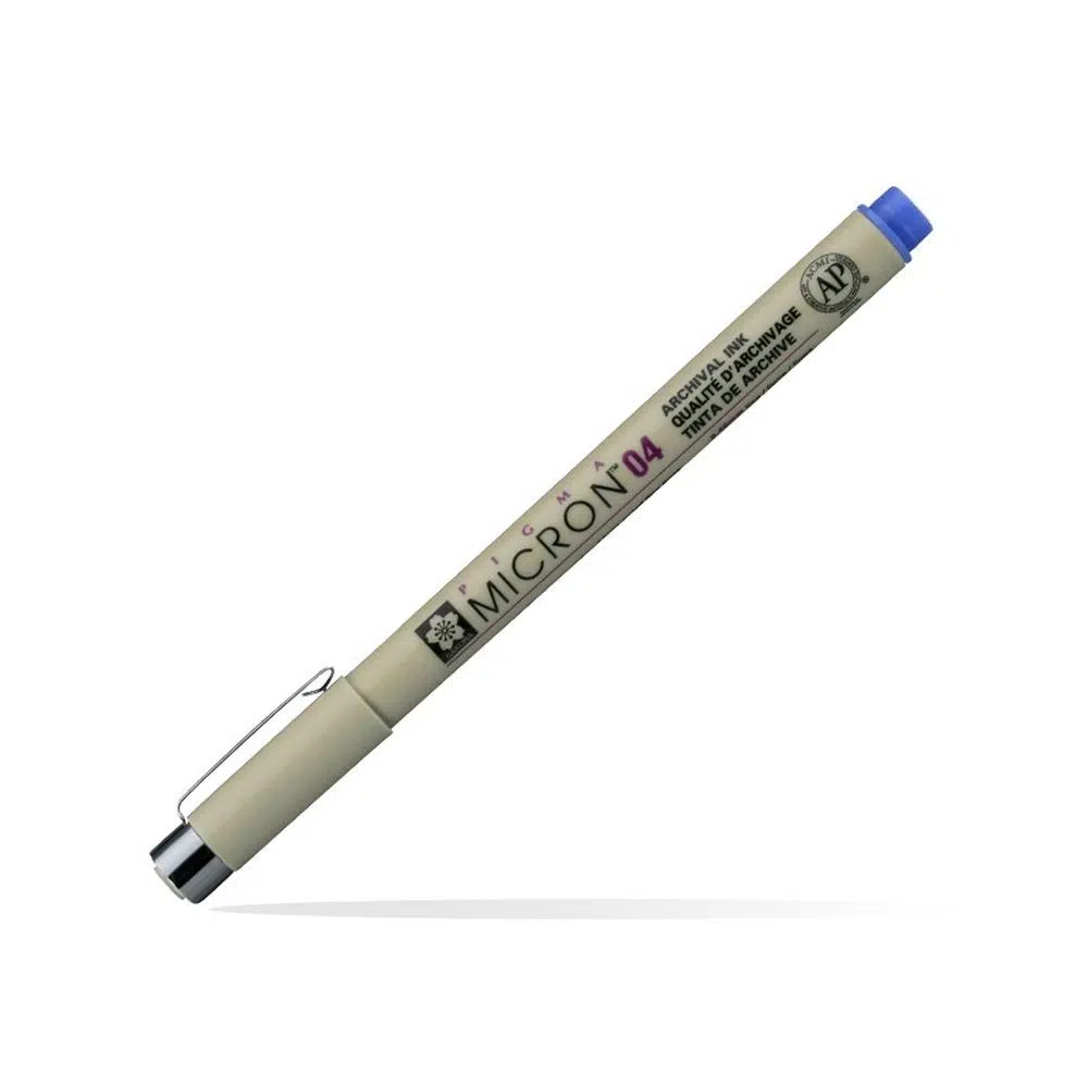 672037_001.webp Pigma Micron 04, liner, blue, 36, 0.4mm - Slika 1