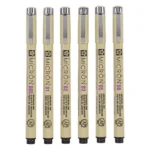 Pigma Micron, liner, set, black, 6K - Slika 2