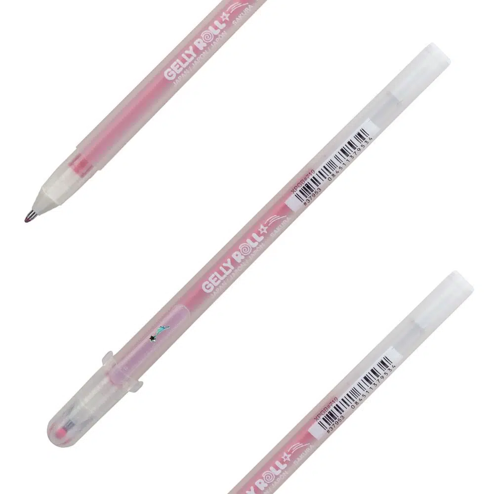 672303_001.webp Gelly Stardust, gel olovka, red sparkle, 19, 1.0mm - Slika 1