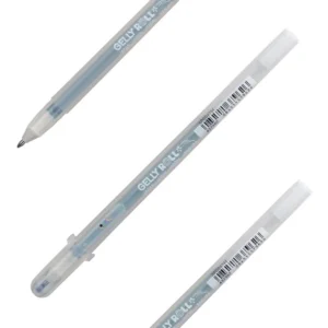 Gelly Stardust, gel olovka, silver sparkle, 44, 1.0mm