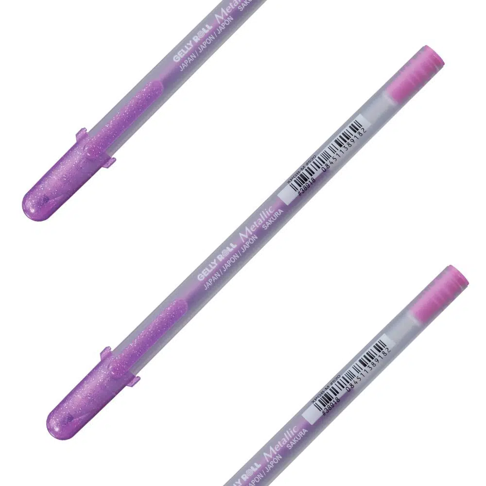 672352_001.webp Gelly Metallic, gel olovka, pink, 20, 1.0mm - Slika 1
