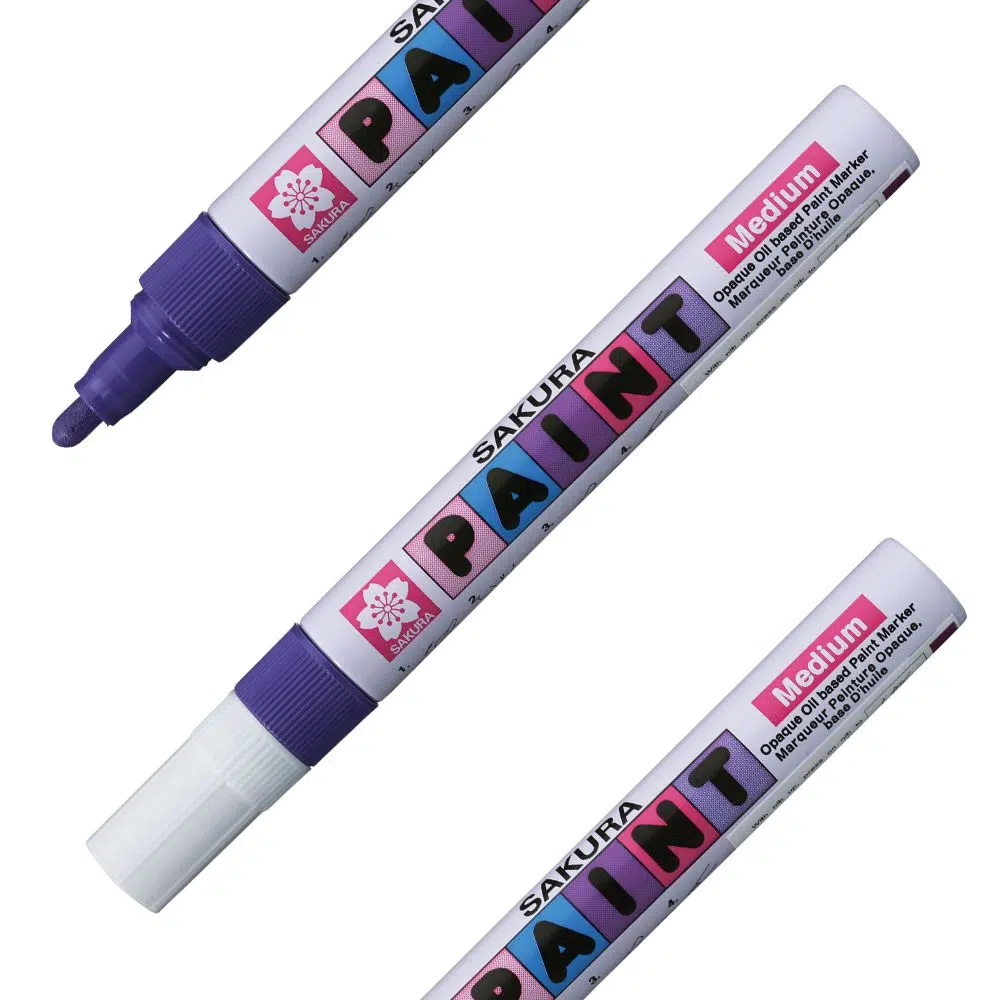 672501_001.webp Paint Marker, uljani marker, medium, purple, 2.0mm - Slika 1