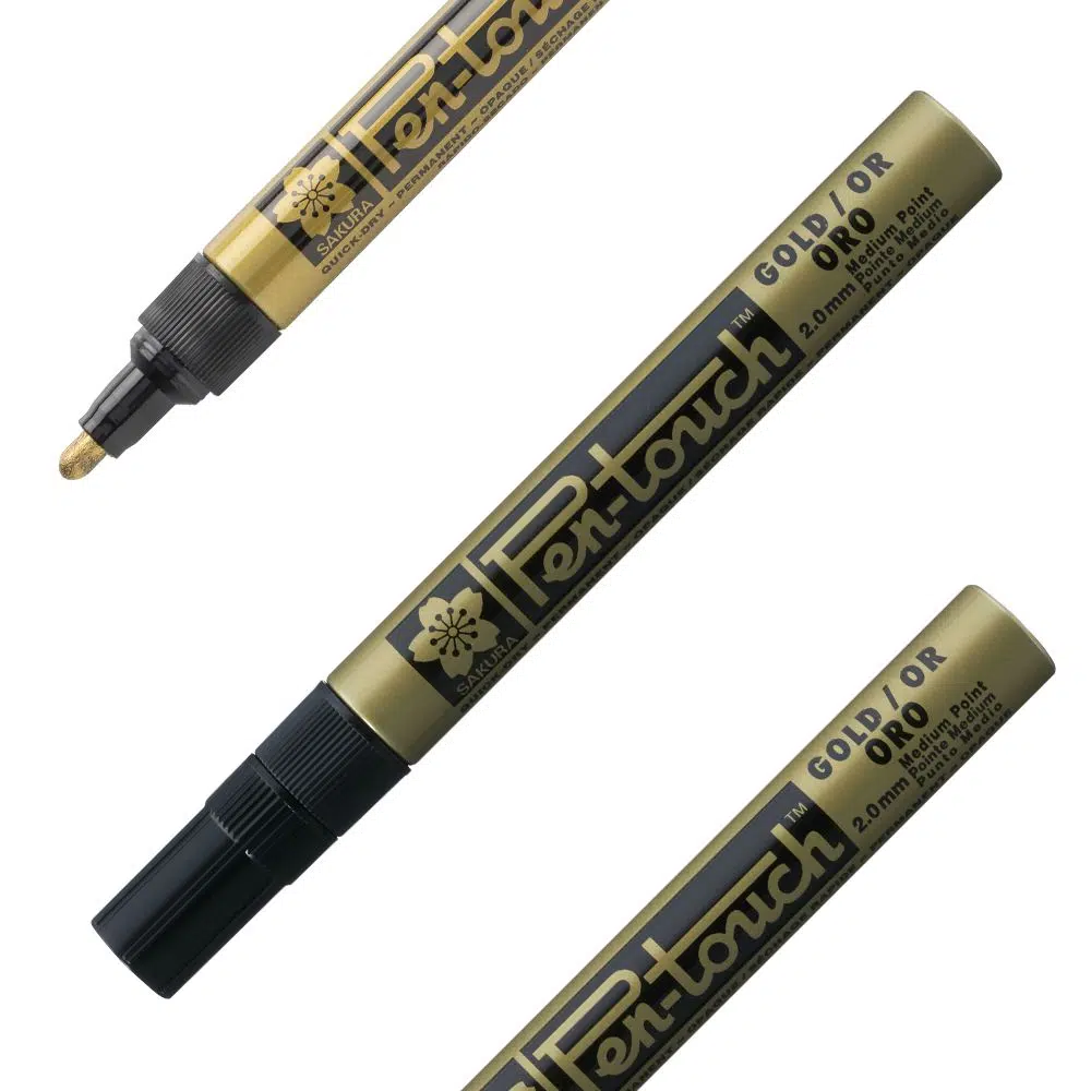 672507_001.webp Pen Touch, uljani marker, medium, gold, 2.0mm - Slika 1
