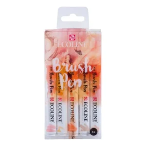 Talens Ecoline, marker, set, beige pink, 5K