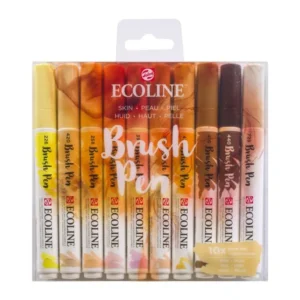 Talens Ecoline, marker, set, skin, 10K