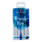 Talens Ecoline, marker, set, blue, 5K