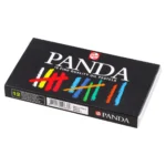 Panda, uljani pastel, set, 12K