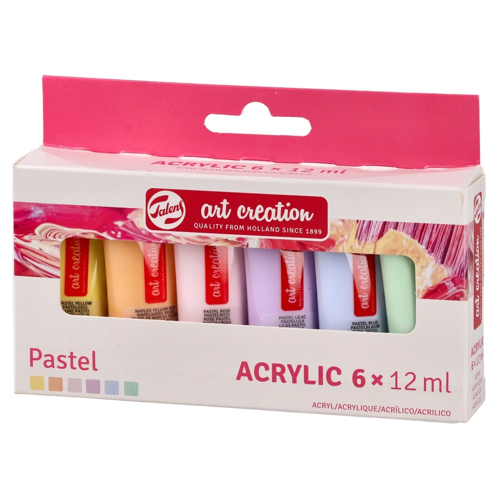 699014_001.webp Art Creation acrylic, akrilna boja, set, pastelni, 6 x 12ml, 6K - Slika 1