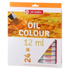 Art creation oil, uljana boja, set, 24 x 12ml, 24K