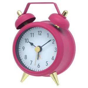 TickTale, budilnik, 8cm, roze