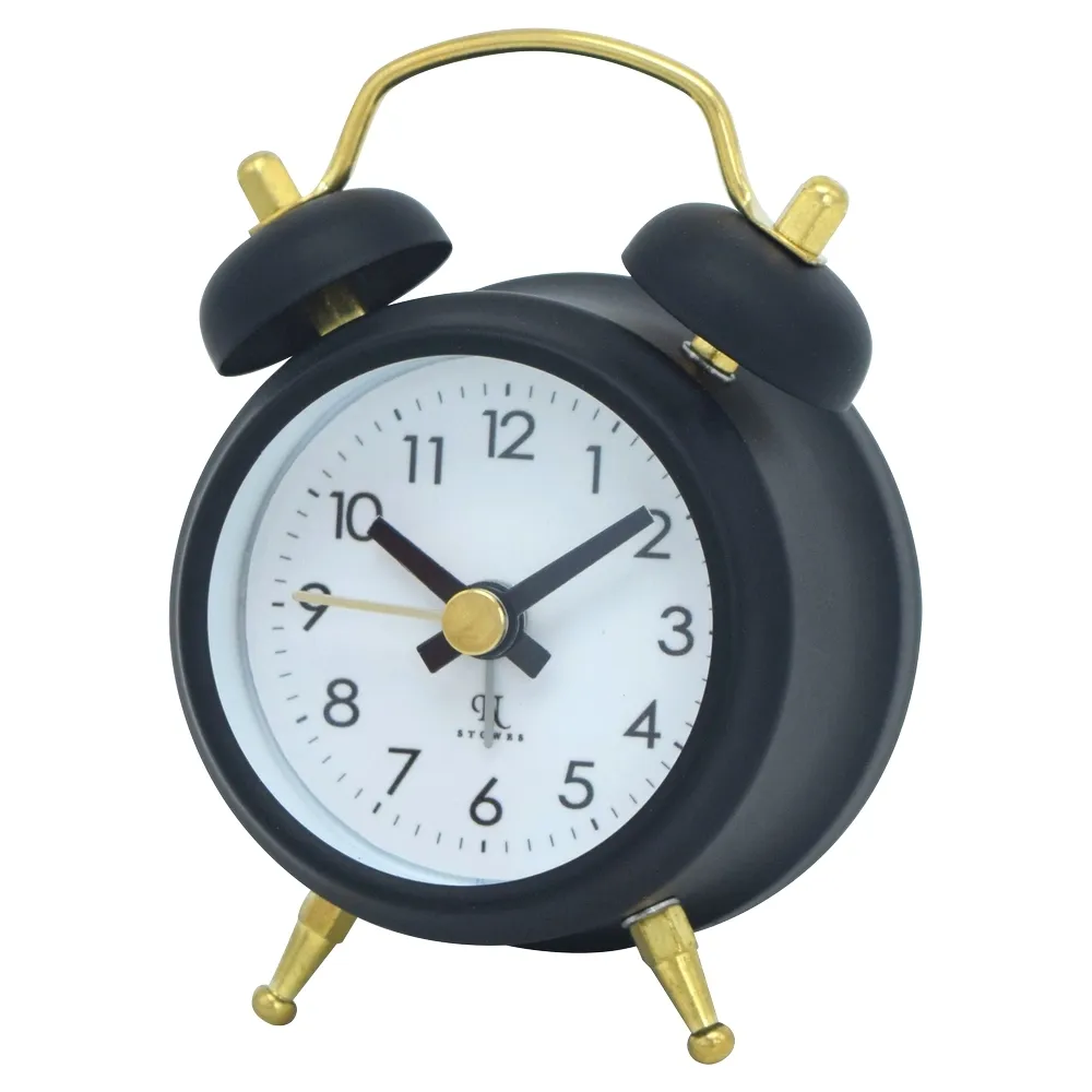 701009_001.webp TickTale, budilnik, 8cm, crna - Slika 1
