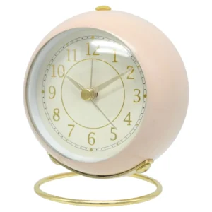 TickTale, budilnik, 10cm, roze