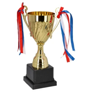 Winner M, pehar, metalni, zlatna, 29.5cm