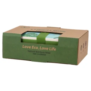 Bamboo box, kutija za užinu, tropik