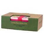 Bamboo box, kutija za užinu, jagoda