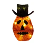 Scary, dekoracija, bundeva, LED, 30cm - Slika 2