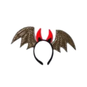 Witty Halloween, rajf za kosu, krila i rogovi